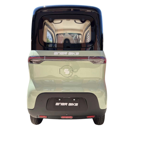 ENERBIKE TRIO CABIN 2.0 - elektrická trojkolka s uzavretou kabínou - 1kW 60V 58Ah, bez vodičského 25km/h